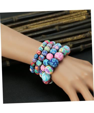 CALLARON Beach Bracelets Colorful Bracelet Friendship Bracelets Beaded Bracelet Beautiful Bracelet Unique Jewelry Elastic Bracelet Stretch Bracelet Lady Bracelet Pretty Bead Bracelet Miss - Buy Online on GoSupps.com