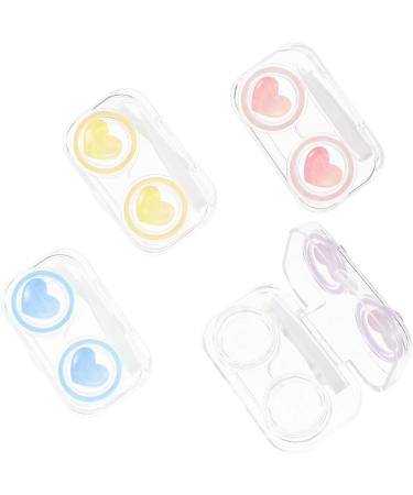 Solustre 8-Piece Contact Lens Container Set | Cosmetic Lens Organizer & Storage Box | Ideal for Clinics - Buy Online on GoSupps.com