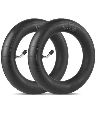 StaiBC 10x2.50 Butyl Inner Tube with Valve Angle CR202 Replacement for 10 Inch Smart Electric Scooter Inner Tube Pack of 2