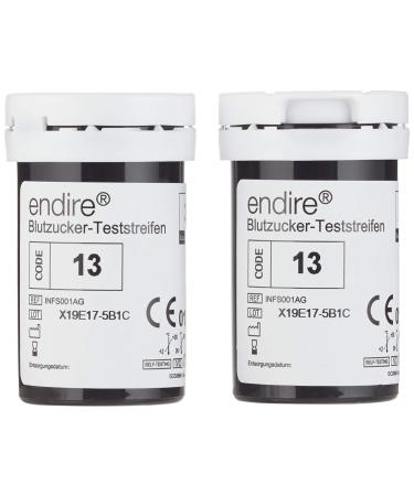 Endire blood sugar teststr 50 pcs