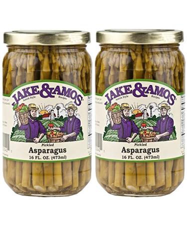 Jake & Amos - Pickled Asparagus / 2 - 16 Oz. Jars