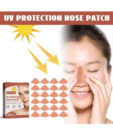 Buy JHialG 24 Pcs UV Protection Nose Patches - Sun Protection for Men & Women Prevent Browning Ideal for Sports & Outdoor Activities - Buy Online on GoSupps.com