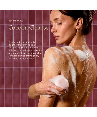 HANNI Cocoon Cleanse Serum with Shea Butter, Soap-Free Body Wash, Hydrating Cleanser with Eucalyptus, 3.7 oz (2 Pack) 3.7 Ounce (Pack of 2) - Buy Online on GoSupps.com