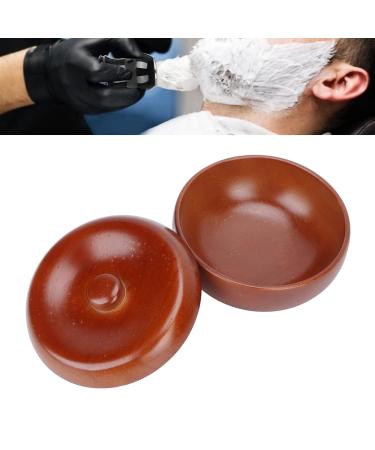 Premium Wooden Shaving Soap Bowl - Durable Frosted Design for Wet Shaving | Ideal for Men's Razors & Shaving Foam - Buy Online on GoSupps.com
