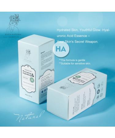 Buy 100% Natural Hyaluronic Acid Serum - Moisturizer with Vitamin B5 for Face & Neck | Cruelty-Free & Paraben-Free - 1 fl oz - Buy Online on GoSupps.com