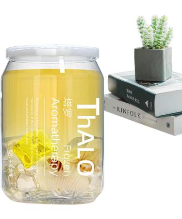 Odor Eliminator Gel | Car Air Freshener 200g Transparent Car Solid Aromatherapy Lasting Fragrance Car Balm Odor Absorbing Jelly Balm for Bathrooms Cars Yellow - Buy Online on GoSupps.com