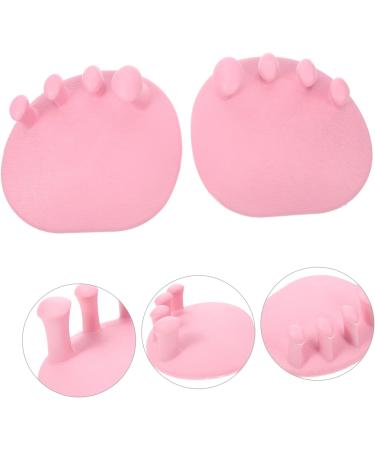 4 Pairs Healeved Toe Separators & Gel Protectors for Women - Toe Splints, Thumb Splint, Nail Polish Gel, Hip Pads - Foot Correctors & Stretcher with Arch Support - Pink (11X10X6CMx4pcs) - Buy Online on GoSupps.com