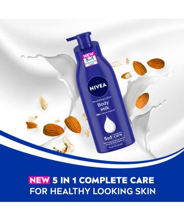 Nivea Nourishing Lotion Body Milk 400ml - Richly Caring for Very Dry Skin - Buy Online on GoSupps.com