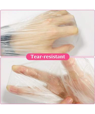 Vockvic 50-Piece Disposable Hairdressing Cloak - Transparent Waterproof Haircut Apron for Adults & Children | Salon & Home Use - Buy Online on GoSupps.com