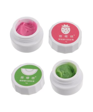 DECORNIJIA 2 Pieces Eyelash Glue Remover Eyelash Remover Eyelash Remover Eyelash Remover Cream Eyelash Extension Removal Cream Eyelash Remover Eyelash Glue Remover