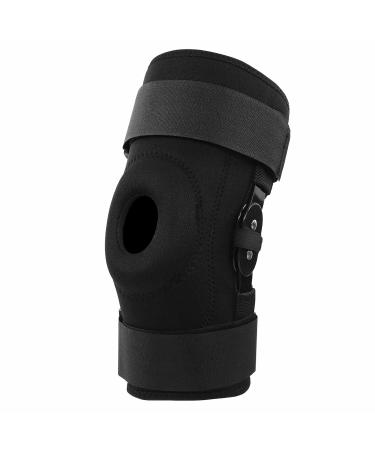 Adjustable Knee Brace for Sports | Compression Stabilizer Sleeve for Running & Mountaineering (L) International Shipping Available - Buy Online on GoSupps.com