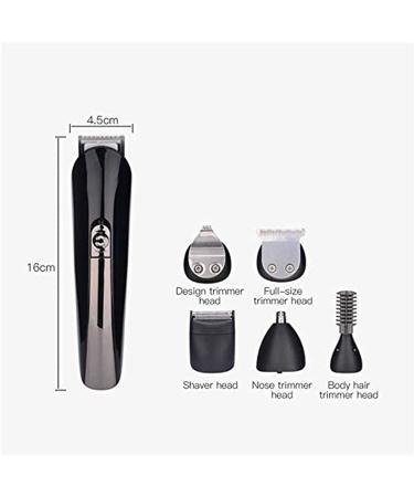 Pro Hair Clipper Cordless Rechargeable Haircutting Kit & Trimmer With Titanium And Ceramic Blades Portable And Light Weight - Buy Online on GoSupps.com