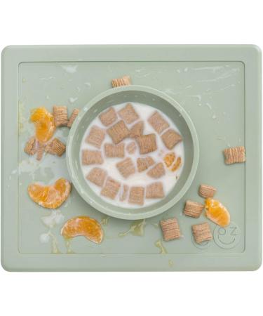ezpz Happy Bowl (Sage) - Silicone Suction Bowl for Toddlers & Preschoolers, Dishwasher Safe - Buy Online on GoSupps.com