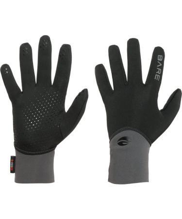 EXOWEAR Gloves Unisex Black Medium