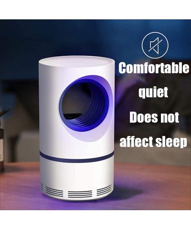 Electric Mosquito Killer Lamp - Indoor & Outdoor Insect Trap with Suction Fan (White) - Buy Online on GoSupps.com