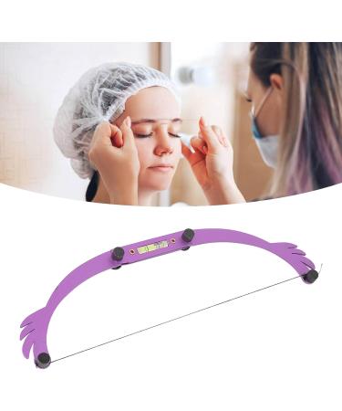 Eyebrow Mapping Tool Simple Adjustable Eyebrow Ruler Set Foldable for Salon (Purple) - Buy Online on GoSupps.com