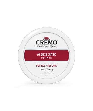 Cremo Premium Barber Grade Hair Styling Pomade Shine 4 oz (113 g)