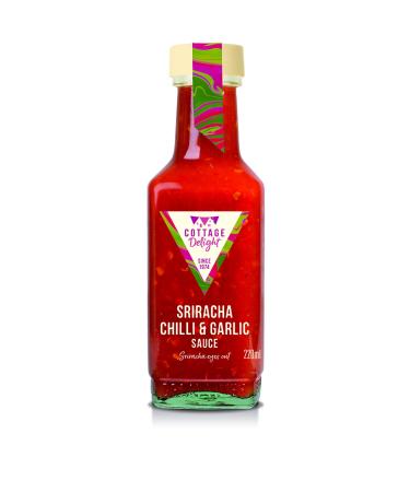 Cottage Delight - Sriracha Chilli and Garlic Sauce - 220ml Red