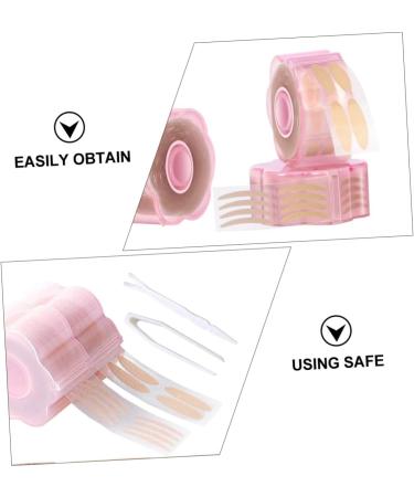 Didiseaon 1 Set Double Eyelid Sticker Duct Tape Clear Lace Eyelid Stickers Double Sided Eyelid Tape Double Eyelid Makeup Kit Beauty Stickers Pink Quincunx Double Eyelid Fiber - Buy Online on GoSupps.com