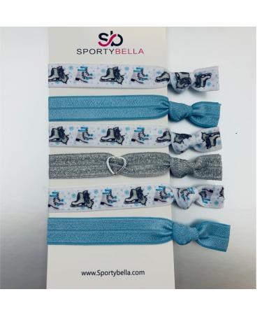 Figure Skating Hair Accessories Set | No Crease Ice Skating Hair Ties - Buy Online on GoSupps.com