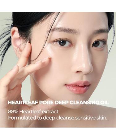 JMsolution Heart Leaf Cleansing Oil - Deep Cleansing Gentle Exfoliation & Hydration | Non-Irritating Formula for All Skin Types - Buy Online on GoSupps.com