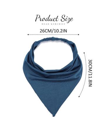 Catery Floral Elastic Hair Scarf Boho Headband Set - Pack of 3 | Vintage Hair Accessories for Women and Girls - Buy Online on GoSupps.com