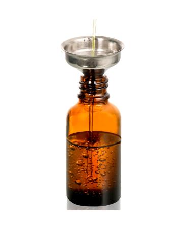 4 Pack Amber Glass Dropper Bottles with Pipettes 1 oz Leakproof Tincture Bottles for Essential Oils & Liquids - International Shipping Available - Buy Online on GoSupps.com