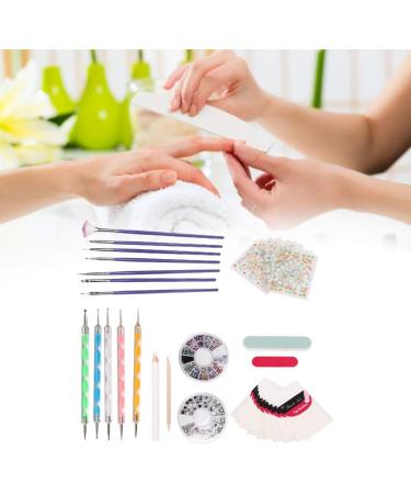 Exquisite Workmanship High-Quality Materials Nail File Nail Art Brush for Home Salon Shop - Buy Online on GoSupps.com