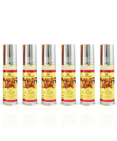 Al-Rehab Fruit - Arabian Perfume Oils For Women 6ML (0.2 OZ) (BOX OF 6) - Long Lasting Concentrated Perfume Oil - Captivating Women's Fragrance With A Creamy Sweet Blend Of Tropical Fruits Fruit Perfume Oil (Box of 6)