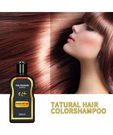  None Brand Natural Darkening Shampoo for Reverse Gray & White Hair Volumizing & Moisturizing Nourish Organic Hair Darkening Shampoo Bar for All Hair Types (200ML) - Buy Online on GoSupps.com