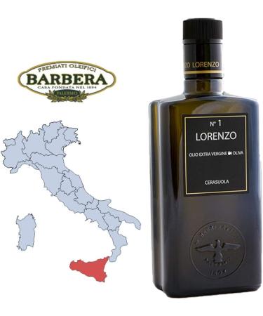 Manfredi Barbera Lorenzo Collection Extra Virgin Olive Oil Made in Italy (Tris Lorenzo 1 Pack/Piece) - Buy Online on GoSupps.com