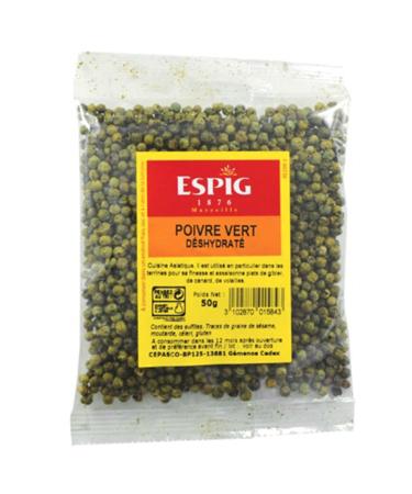 GREEN PEPPER WHOLE 25g in bag