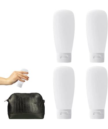 Refillable Cosmetic Dispensers 100ml Refillable Empty Travel Containers Travel Size Containers for Liquid Lotions Cream Toner Body Soap - Buy Online on GoSupps.com