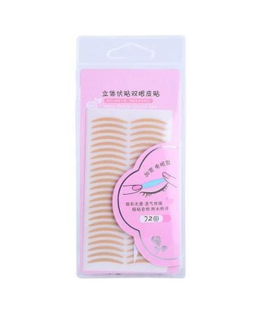 72 Pairs Eyelid Tape Double Eyelid Tape Sticker Invisible Double Eyelid Lift Strips Instant Eyelid Stickers Invisible Double Eyelid Tape Adhesive Eyelid Sticker Makeup Tool