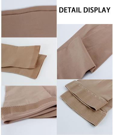 Large Long Nine-Quarter Varicose Vein Therapeutic Socks - Leg Protection Anti-Thrombotic Medical Support | Black, Size Large - Buy Online on GoSupps.com