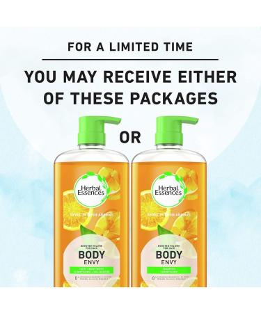 Herbal Essences Body Envy Shampoo Volumizing Shampoo 600 mL Packaging May Vary - Buy Online on GoSupps.com