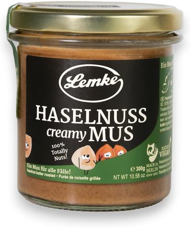 Lemke Noisette Creamy Mus (8 x 300 g) - Buy Online on GoSupps.com