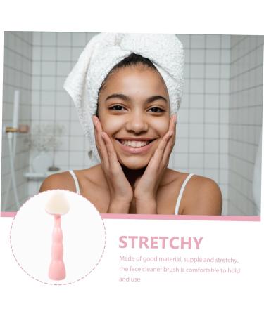 POPETPOP Oil Cleansing Remove Dead Skin Women Facial Brush Face Scrubber Brush Face Washing Brush Facial Cleaning Brush Manual Cleansing Brush Handle Face Brush Miss Soft Brush Abs - Buy Online on GoSupps.com