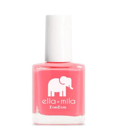 ella+mila Nail Polish  BonBon Collection - Sweet Tooth - Long-Lasting & Chip Resistant Formula (0.45 fl oz each)