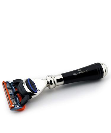 5-Edge Cartridges Razor Holder - High-Quality Resin Handle Extra Short Design for Men - Perfect for International Shipping - Buy Online on GoSupps.com