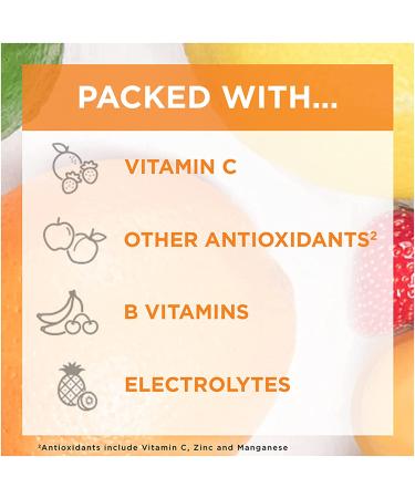 Emergen-C Vitamin C Strawberry-Kiwi 1000 mg - 30 Packets for Immune Support - Buy Online on GoSupps.com