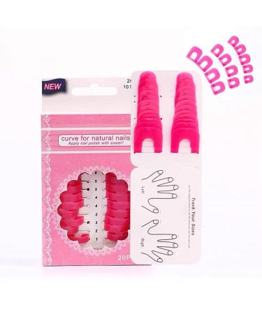 26pcs Rose UV Gel Polish French Nail Art Protector Kit | Anti-Overflow Manicure Tools - Buy Online on GoSupps.com