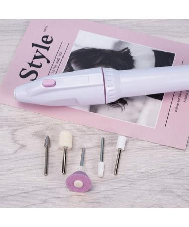 Professional Manicure Pedicure Kit Electric Nail File Set Cordless Electric Nail Drill Machine 5 Speeds Hand Foot Care Tool for Nail Grind Trim Polish - Buy Online on GoSupps.com