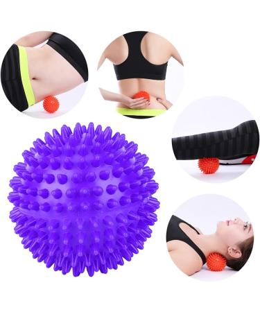 Evscan Soft Spike Yoga Massage Ball - Plastic Roller & Finger Relaxer - Foot Massage Tool for Fitness Training - Violet S - Buy Online on GoSupps.com