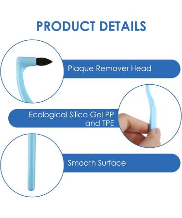 3-Piece Toothbrush Stain Remover Set | Jinsihu Tartar Remover for Professional Tooth Cleaning & Plaque Removal - Buy Online on GoSupps.com