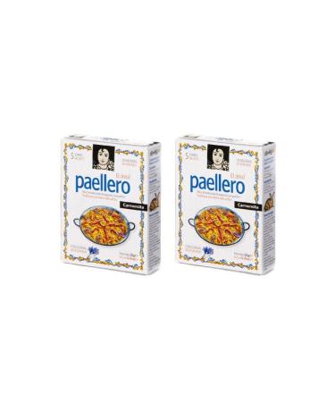 Paellero Paella Seasoning from Spain (5 packets) (Pack of 2) 5 Count (Pack of 2)