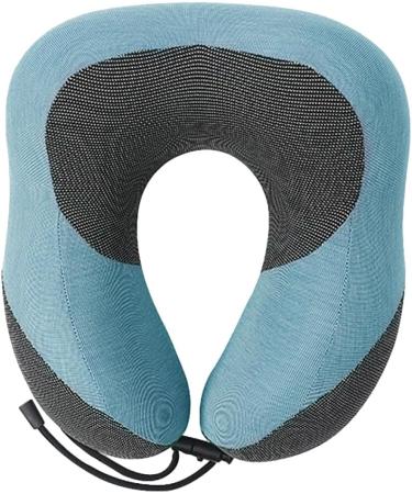 Ultechnovo Neck Pad Set - 2-Piece Flight Neck Pillow & Car Cushions - Comfortable Travel Support for Airplanes & Cars - Blue 28x25cm - Buy Online on GoSupps.com