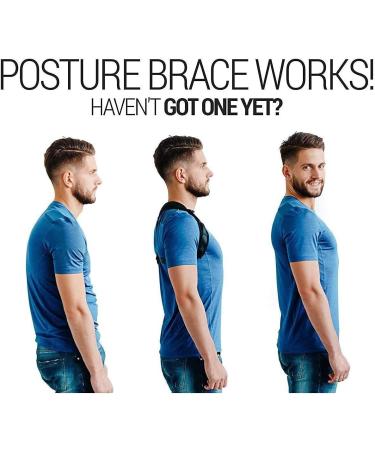 Back Posture Corrector for Women & Men | Comfortable Clavicle Support Brace for Pain Relief & Alignment | Universal Fit - Buy Online on GoSupps.com