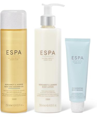 ESPA | Bergamot & Jasmine Collection | Includes Full Size Shower Gel & Body Lotion - Buy Online on GoSupps.com