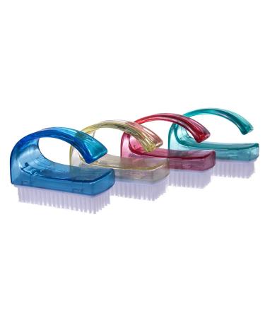 SIDCO Nail Brush Set - 4 Hand Washing Brushes with Handle | Effective Hand & Finger Cleaning Tools for a Sparkling Clean - Buy Online on GoSupps.com